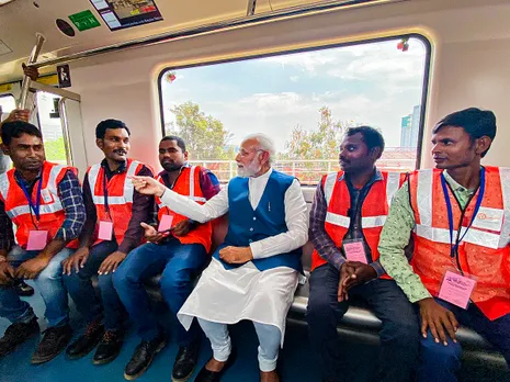 Narendra Modi Bengaluru Metro