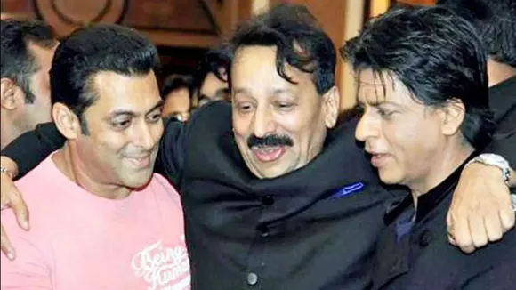 The 2013 picture from the iftar party thrown by Baba Siddique where Salman Khan and Shah Rukh Khan were seen hugging each other