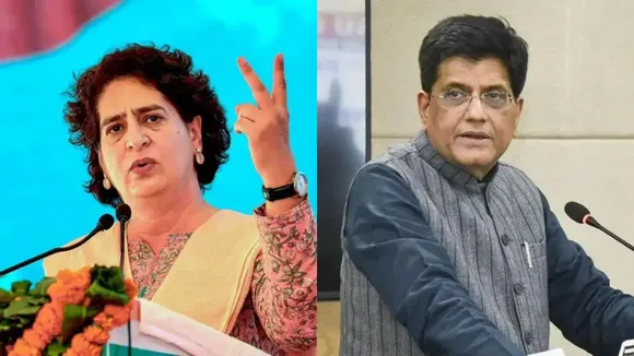 Priyanka Gandhi Piyush Goyal