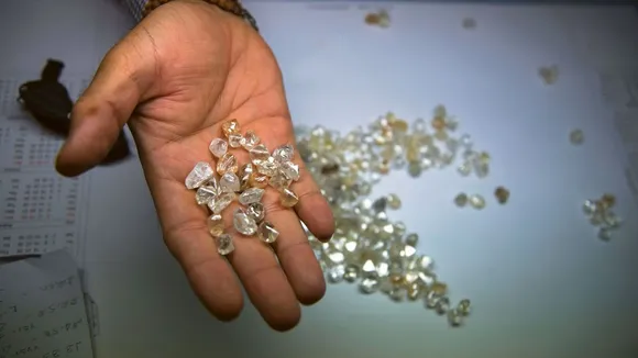 import of rough diamond