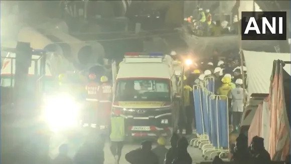 Workers rescued