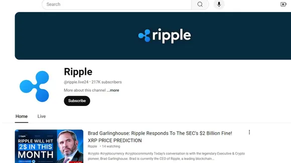 Supreme Court Youtube Channel Hacked Ripple