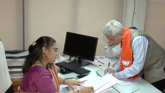 EAM Jaishanka filing Rajya Sabha nomination