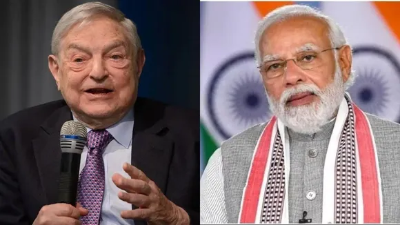 George Soros Narendra Modi