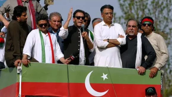 Imran Khan Rally Pakistan PTi