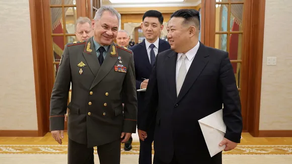 Kim Jong Un Russia Sergei Shoigu