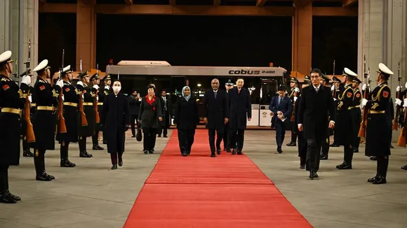 Muizzu arrives in Beijing