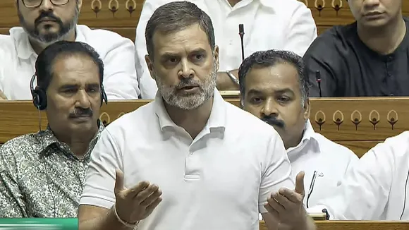 Leader of Opposition Rahul Gandhi in Rajya Sabha 