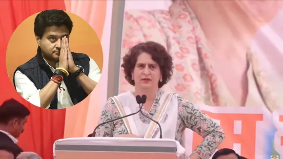 Priyanka Gandhi Vadra and Jyotiraditya Scindia