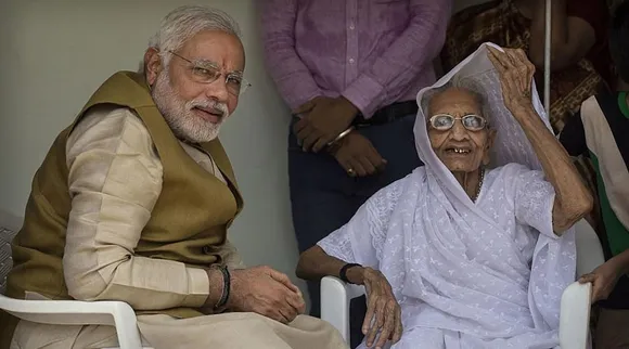 Hiraba Narendra Modi Mother Hiraben Heeraben
