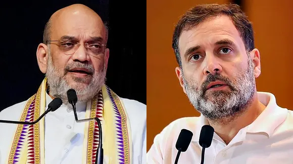 Amit Shah Rahul Gandhi