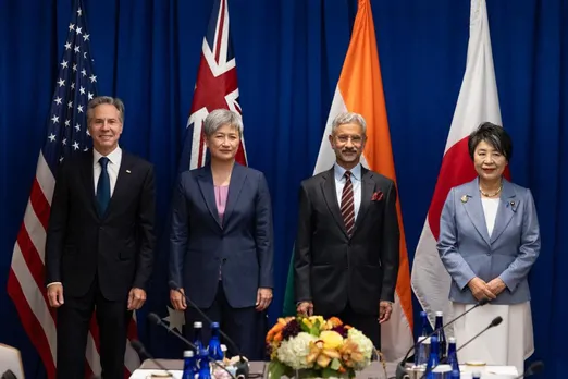 US Secretary of State Antony Blinken, Australian Foreign Minister Penny Wong, Indian External Affairs Minister S Jaishankar and Japanese Foreign Minister Kamikawa Yoko