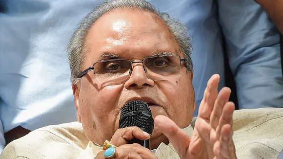 Former J&K governor Satya Pal Malik (File image)