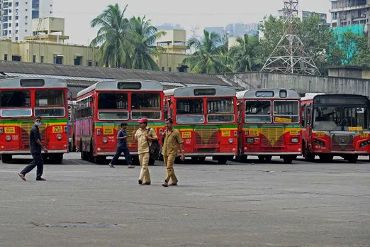 Bus drivers strike