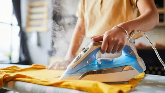 Ironing clothes, iron