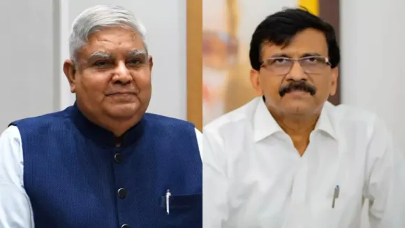 Jagdeep Dhankhar Sanjay Raut