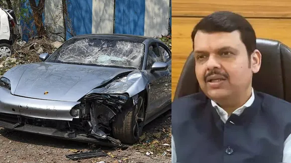 Devendra Fadnavis pune porsche accident