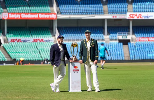 INDIA vs AUSTRALIA Test Rohit Sharma with Pat Cummins