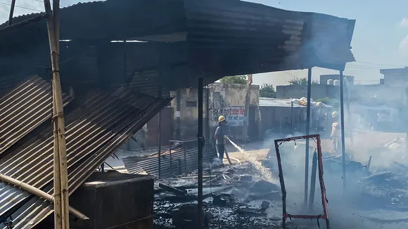 panipat shop vandalised