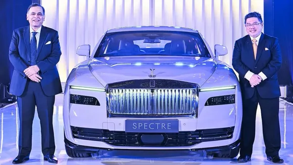 Yadur Kapur And Hal Serudin At The Launch Of Rolls-Royce Spectre In North India