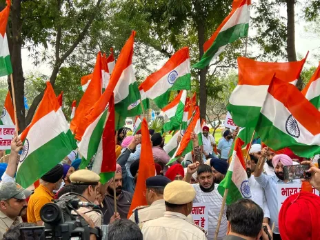 Sikh Protest at British high Commission