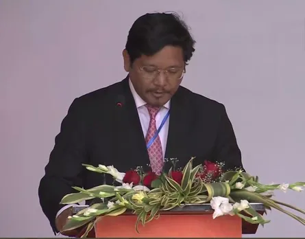 Conrad K Sangma Swearing Meghalaya
