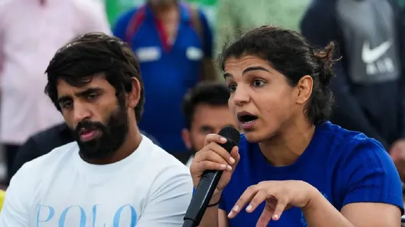 Sakshi Malik Bajrang Punia Wrestlers Protest