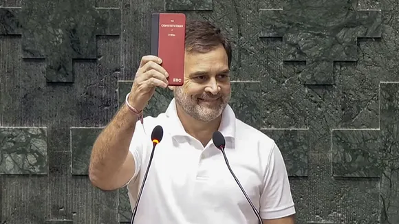 Rahul gandhi constitution