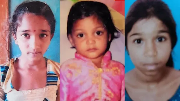 Three girls drowned after falling into a well in Simaliya village in Panchmahal district of Gujarat on Wednesday