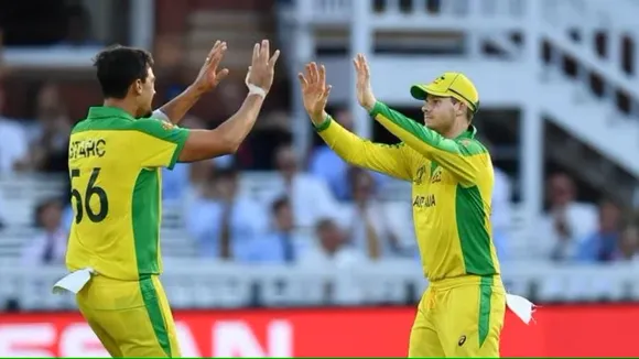 Mitchell Starc Steve Smith