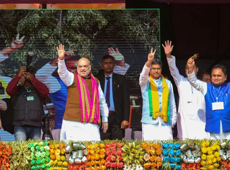 Amit Shah in Tripura