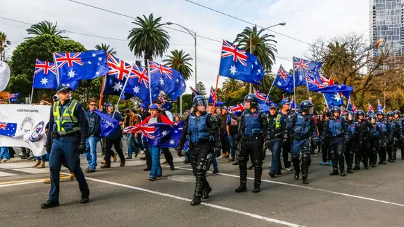 right to protest Australia