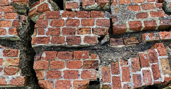 wall collapses