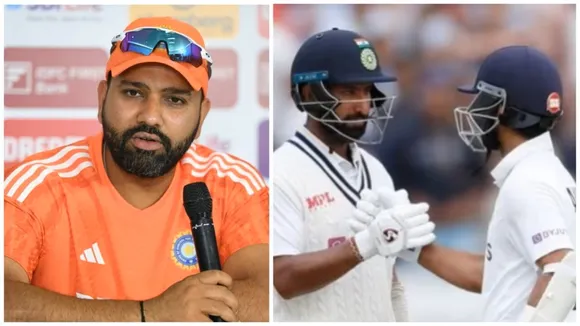 Rohit Sharma on Pujara-Rahane