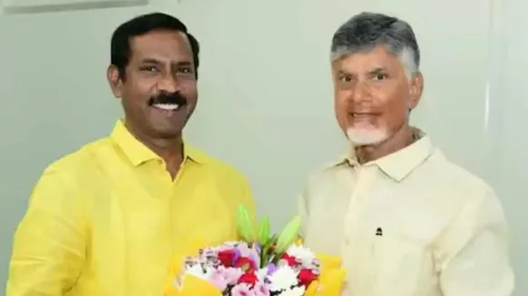 P Srinivas Rao Yadav and Chandrababu Naidu