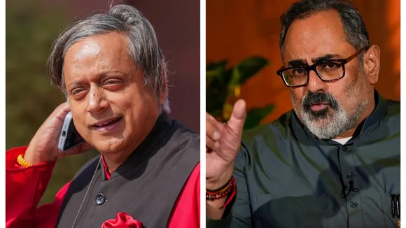 Shashi Tharoor Rajeev Chandrasekhar