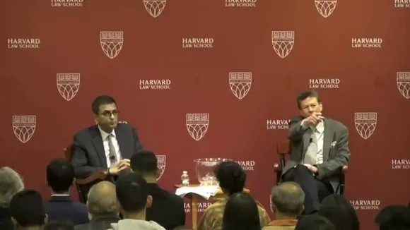 CJI D Y Chandrachud Harvard Law School