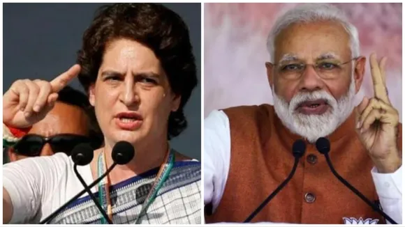 Priyanka Gandhi Narendra Modi