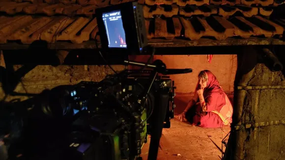 Shooting of 'Sunflowers Were the First Ones to Know' in progress