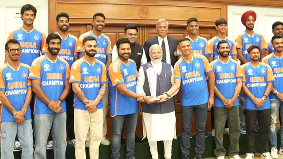 Indian Cricket Team Narendra Modi