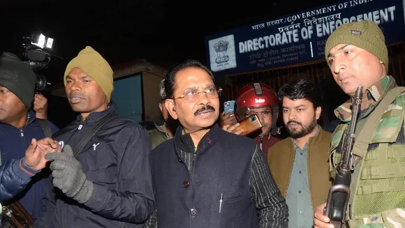 Jharkhand Congress MP Dhiraj Sahu leaves from Enforcement Directorate (ED)