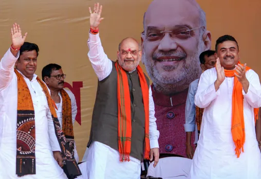 Amit Shah in Birbhum West bengal