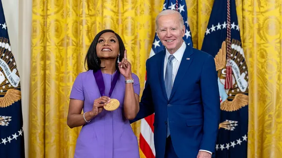 Mindy Kaling Joe Biden