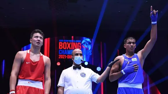 File image of Abhimanyu Loura (in blue)