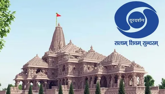 Doordarshan coverage of Ram temple consecration ceremony