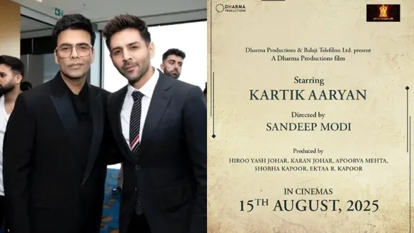 Karan Johar Kartik Aaryan