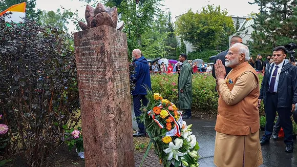 Narendra Modi Jam Saheb of Nawanagar Memorial