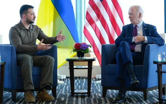 Volodymyr Zelenskky Joe Biden Bakhmut