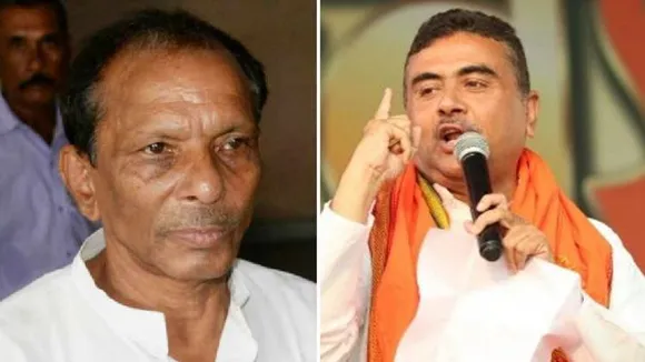 Suvendu Adhikari Akhil giri BJP TMC Bengal