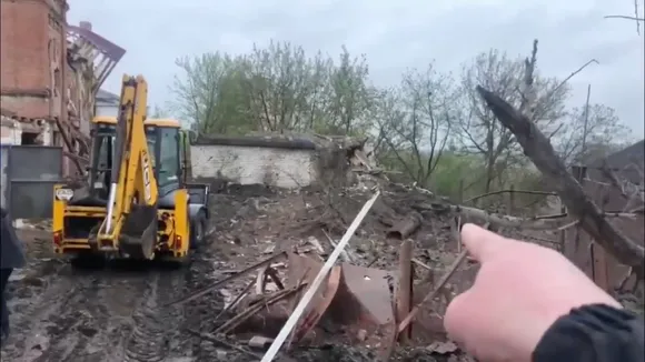 Russian missile hit a museum building in a Ukrainian city